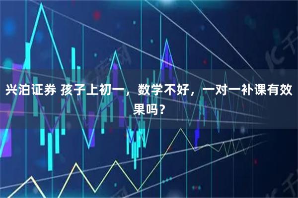 兴泊证券 孩子上初一，数学不好，一对一补课有效果吗？